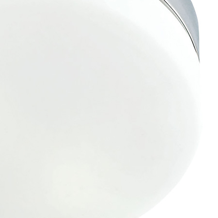 Elk Lighting Disc 2-Lght Flush Mount in Metallic Grey with Wht Opal Glass - Medium FM1025-10-95